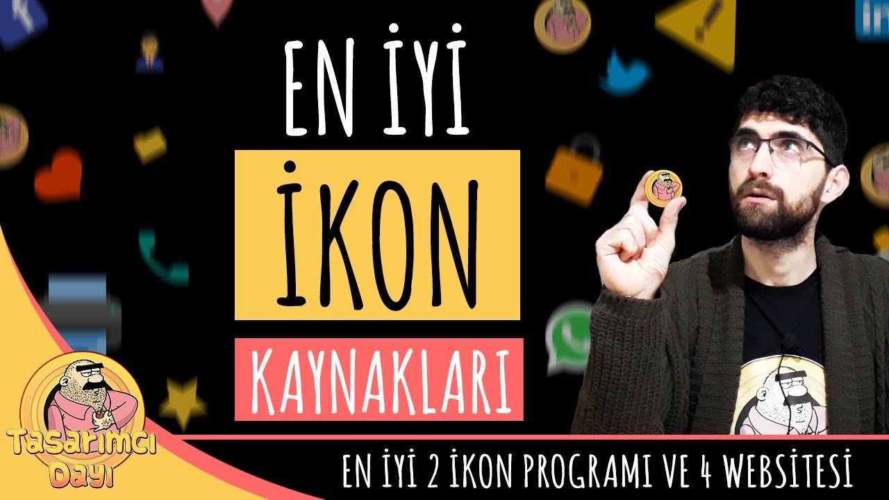 EN İYİ İKON KAYNAKLARI (En İyi 2 İkon Programı & 4 Websitesi)
