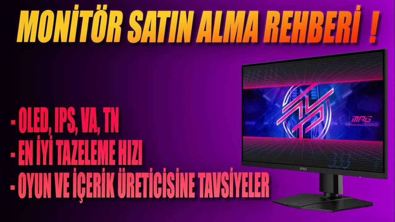Monitör Satın Almak Sanattır. Bu hataları yapma ! / Part-I