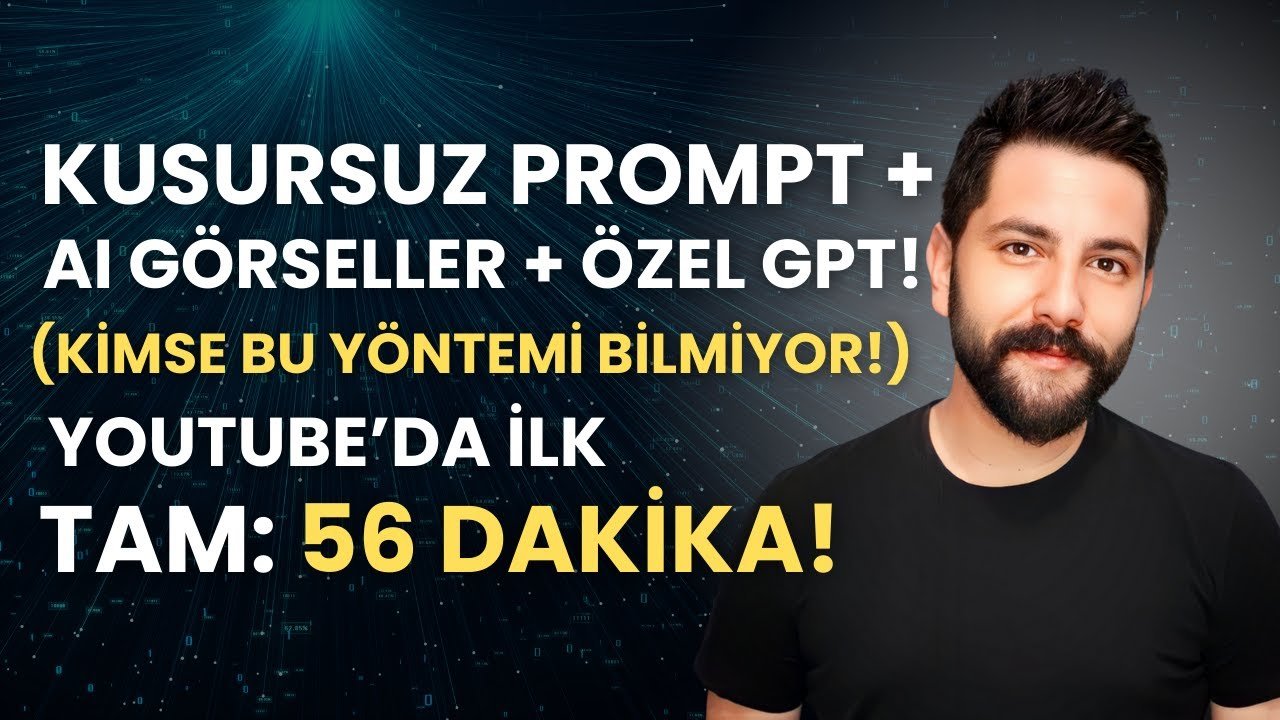 AI Görseller İçin Mükemmel Prompt Oluşturma Yöntemim