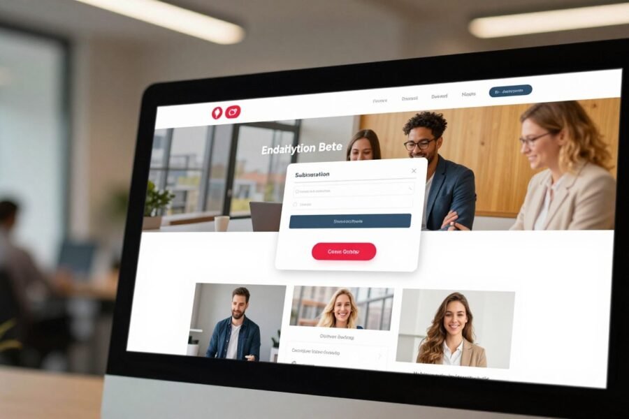 Landing Page Tasarımı