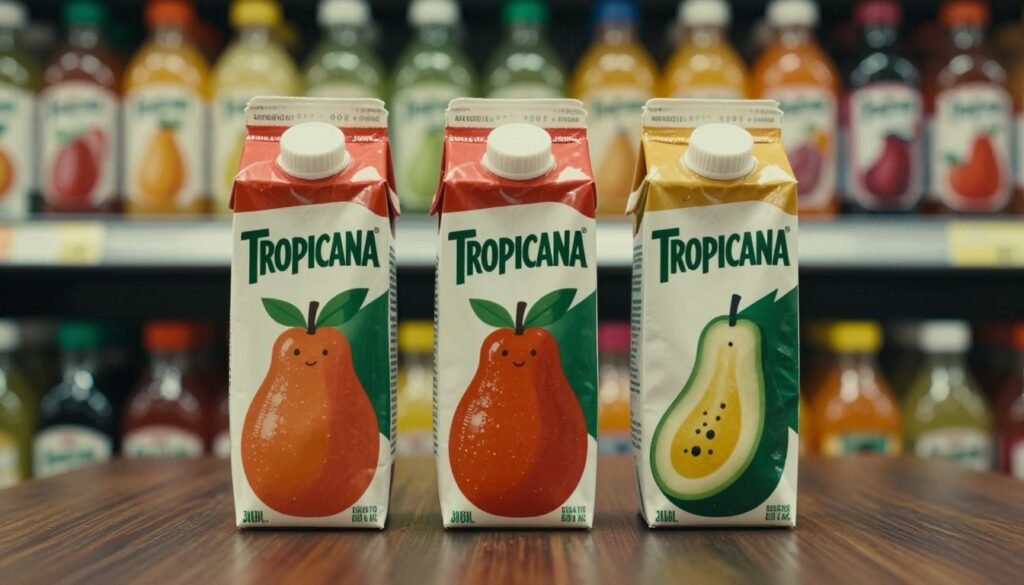 Tropicana ambalaj tasarımı ve marka kimliği hatası