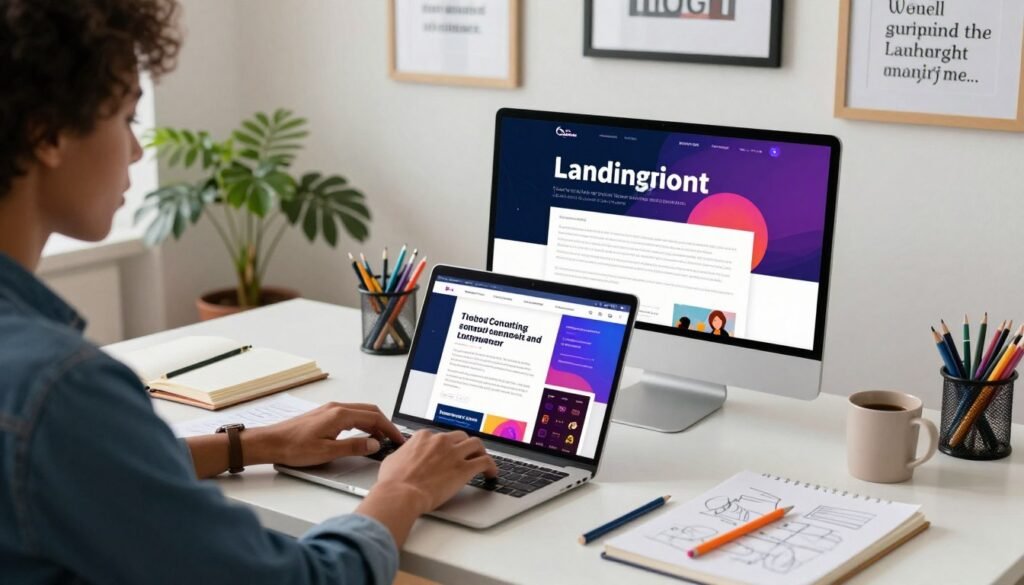 içerik ve kopya yazımı açılış sayfası