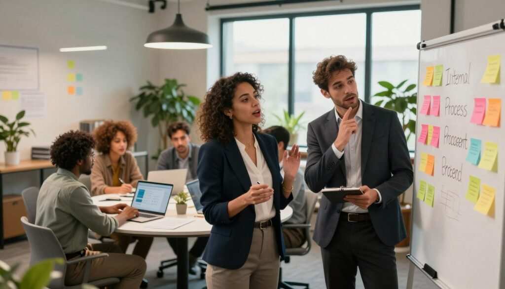 içsel süreç yönetimi çalışan katılımı