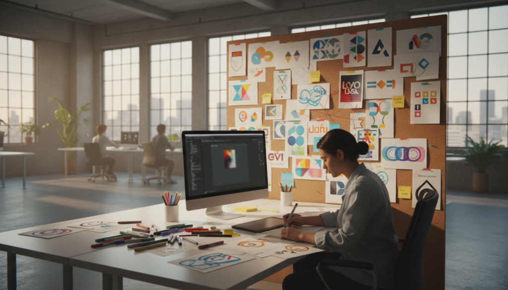 logo tasarım süreci