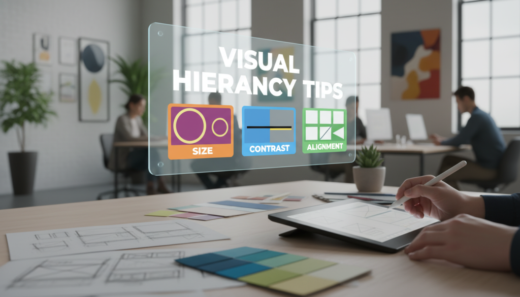 Etkili görsel hiyerarşi ipuçları