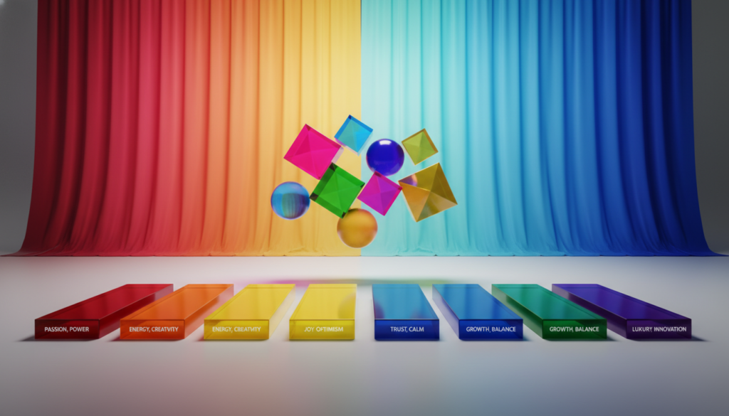 Renk psikolojisi ve teori görseli Renk psikolojisi ve teori görseli