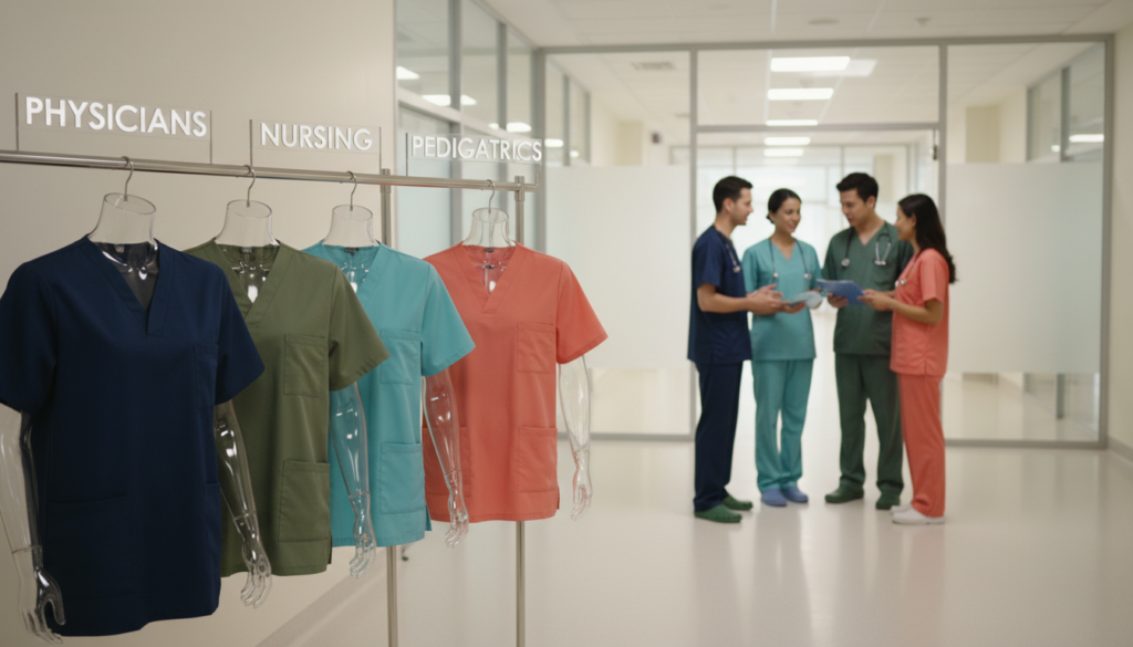 departman bazlı renk kodlaması