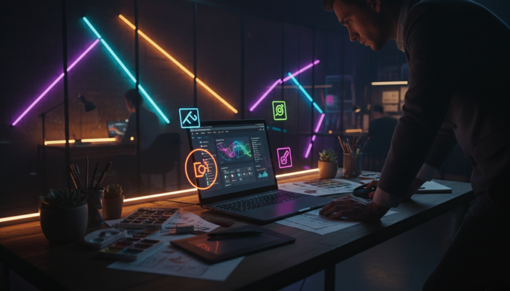 site tasarımında dark mode uygulamaları